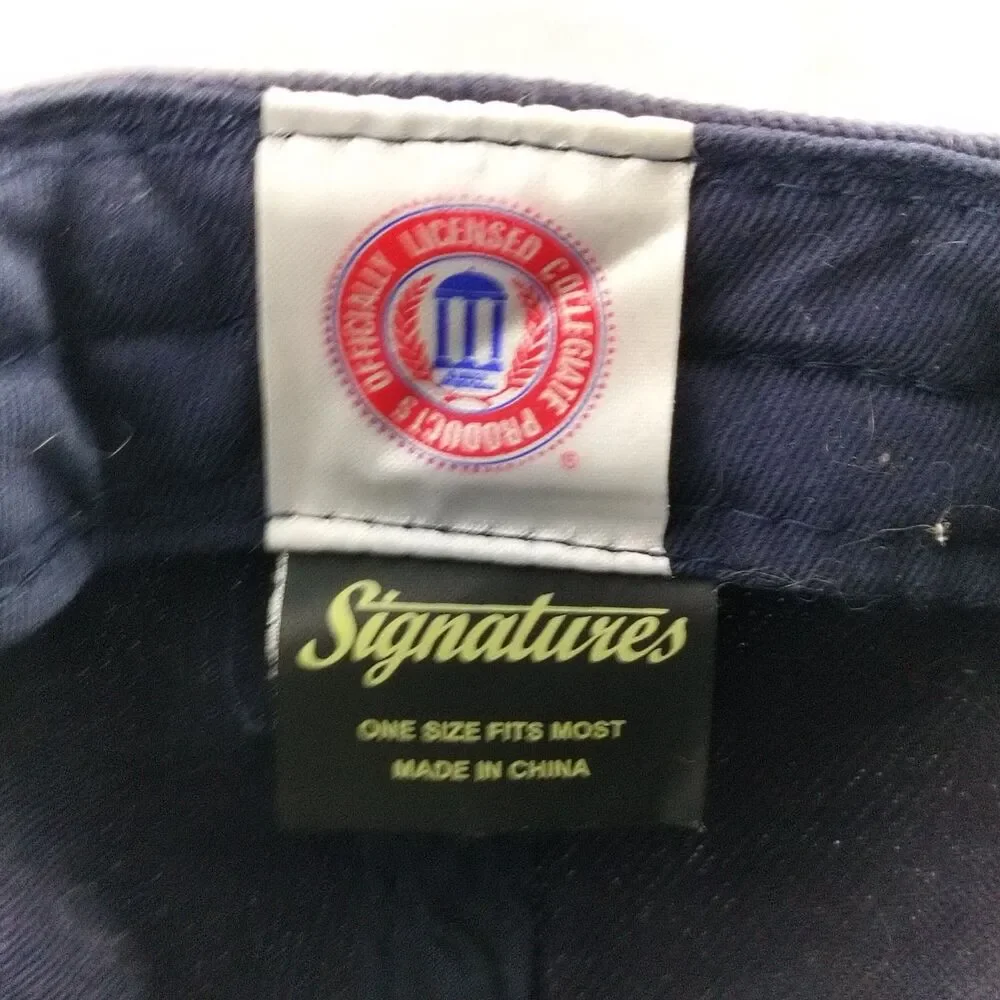 Penn State Nittany Lions Hat Signatures Baseball Cap Men's Adjustable Navy